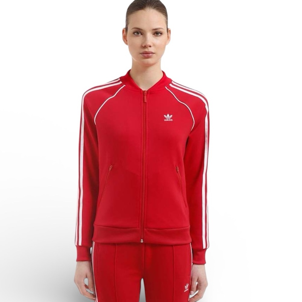 Adidas Adicolor Classics SST Red Track Jacket